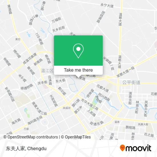 东关人家 map