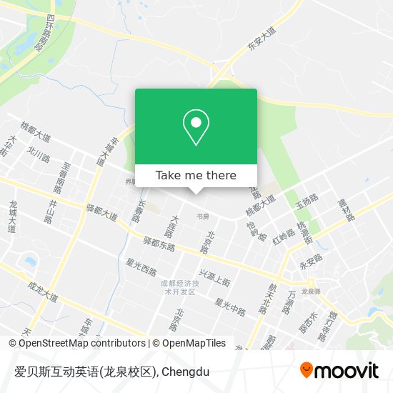 How To Get To 爱贝斯互动英语 龙泉校区 In 龙泉驿区by Bus Or Metro