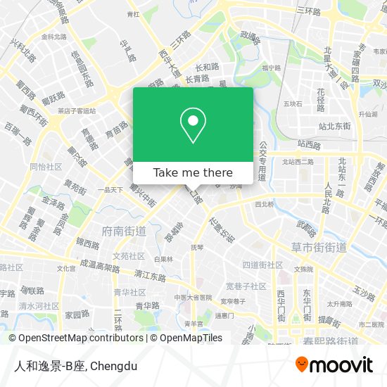 人和逸景-B座 map