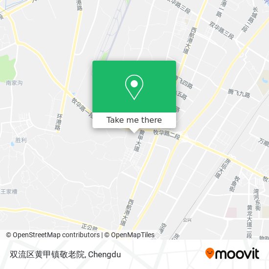 双流区黄甲镇敬老院 map