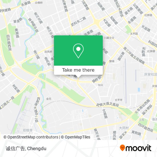 诚信广告 map