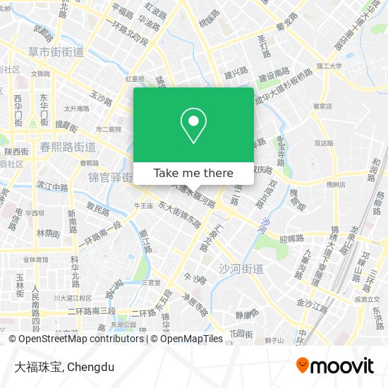 大福珠宝 map