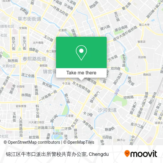 锦江区牛市口派出所警校共育办公室 map