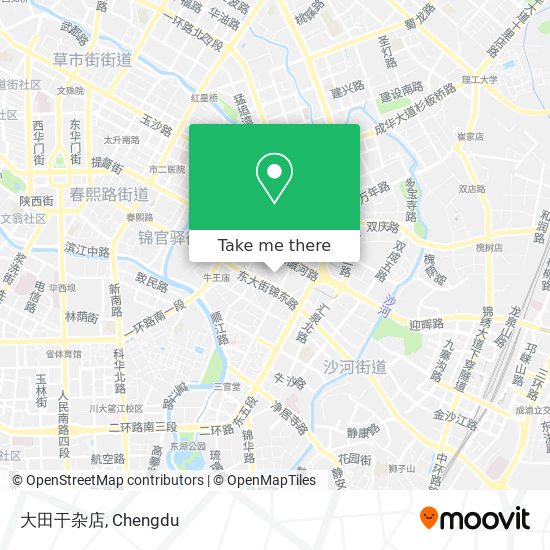 大田干杂店 map