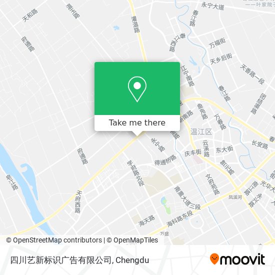 四川艺新标识广告有限公司 map