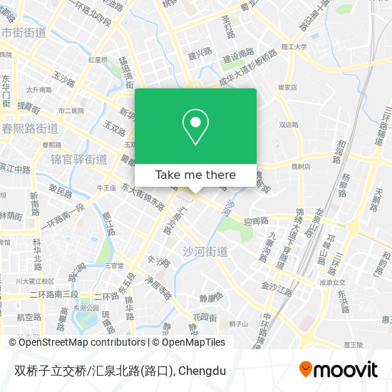 双桥子立交桥/汇泉北路(路口) map