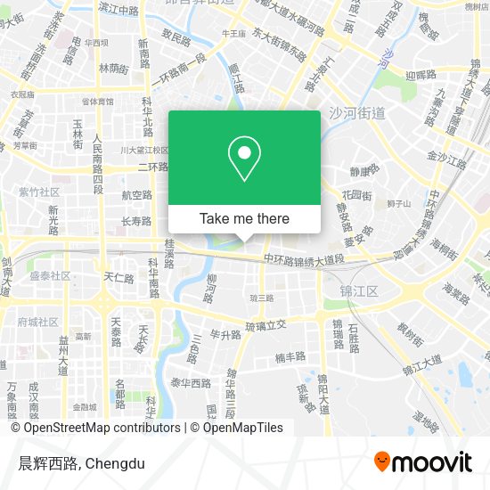 晨辉西路 map