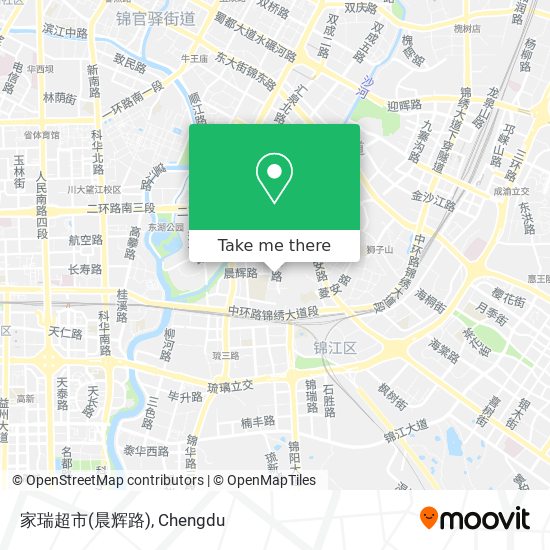 家瑞超市(晨辉路) map