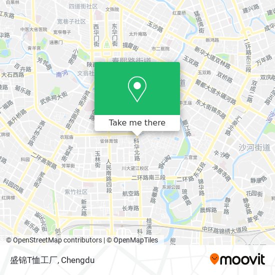 盛锦T恤工厂 map