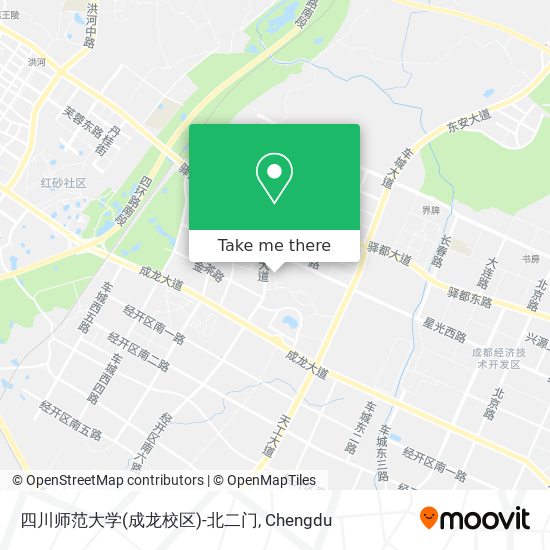 四川师范大学(成龙校区)-北二门 map