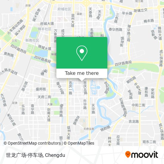 世龙广场-停车场 map