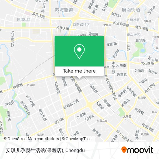 安琪儿孕婴生活馆(果堰店) map