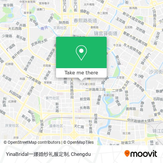 YinaBridal一娜婚纱礼服定制 map
