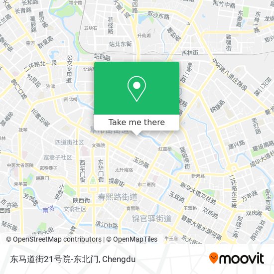 东马道街21号院-东北门 map