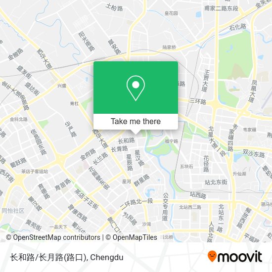 长和路/长月路(路口) map