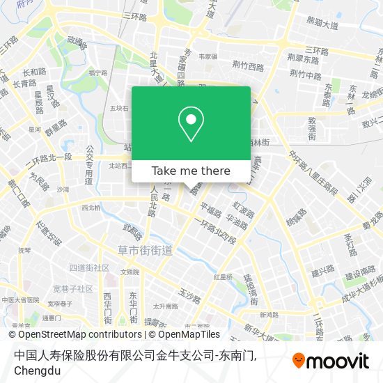 中国人寿保险股份有限公司金牛支公司-东南门 map