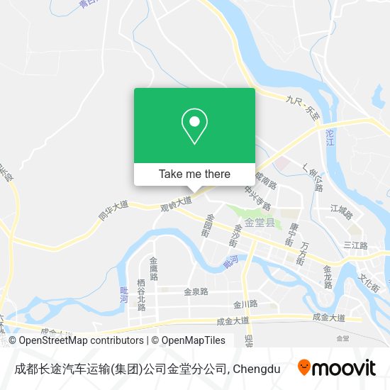 成都长途汽车运输(集团)公司金堂分公司 map