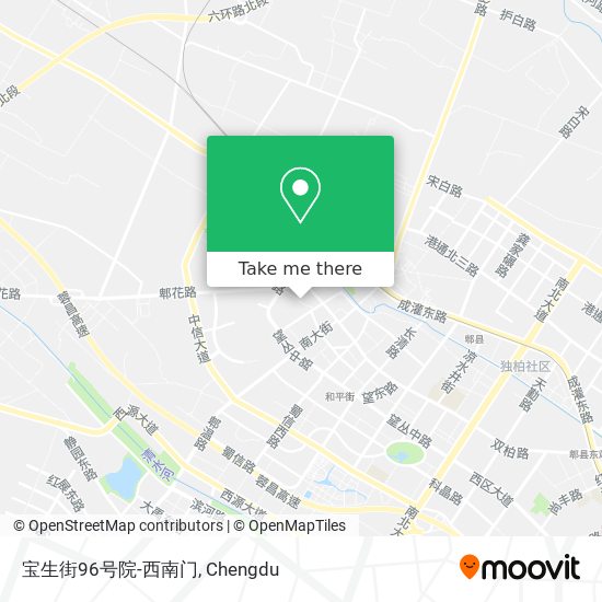 宝生街96号院-西南门 map
