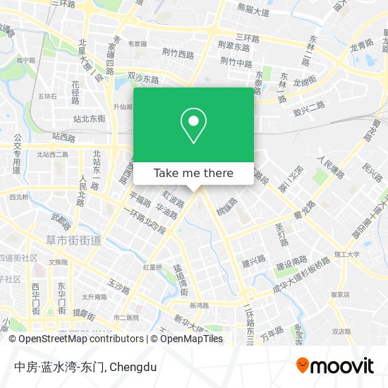 中房·蓝水湾-东门 map
