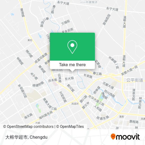 大榕华超市 map