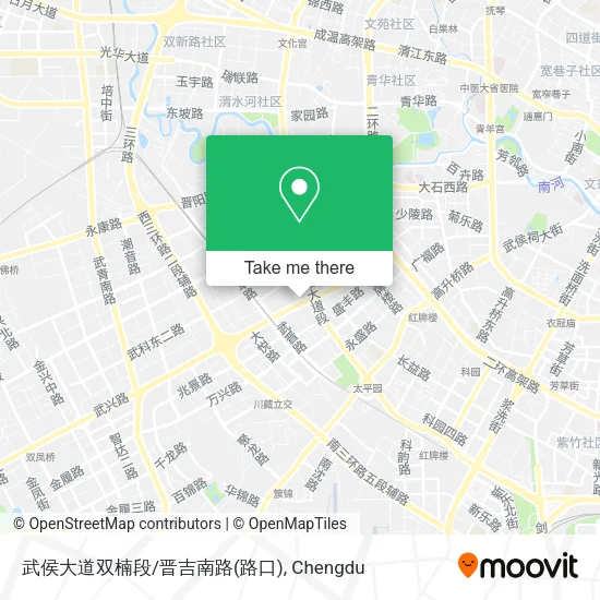 武侯大道双楠段/晋吉南路(路口) map