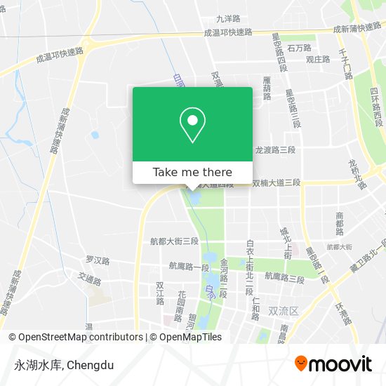 永湖水库 map