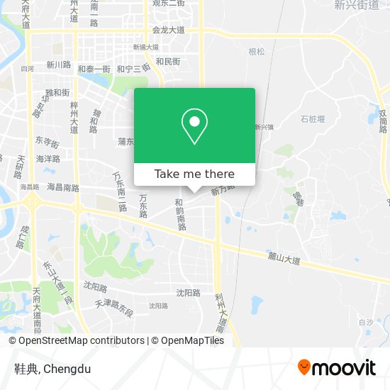鞋典 map