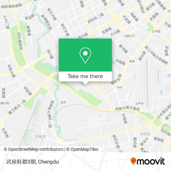 武侯鞋都3期 map