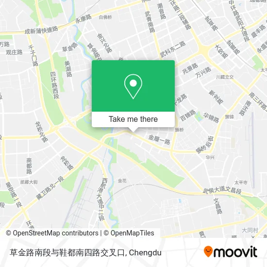 草金路南段与鞋都南四路交叉口 map