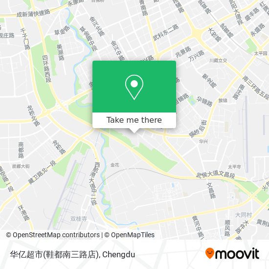 华亿超市(鞋都南三路店) map