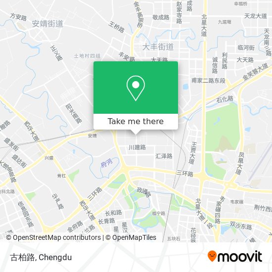 古柏路 map