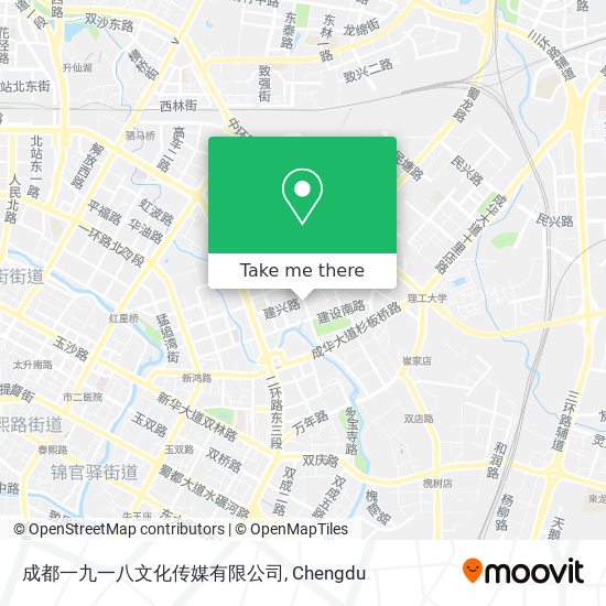 成都一九一八文化传媒有限公司 map