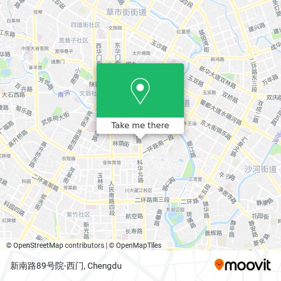 新南路89号院-西门 map