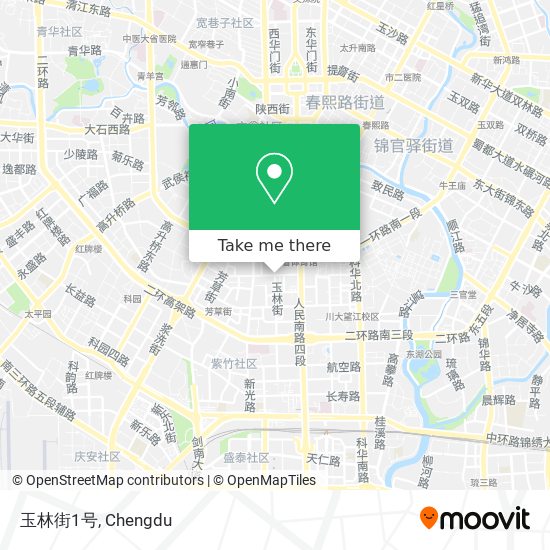 玉林街1号 map
