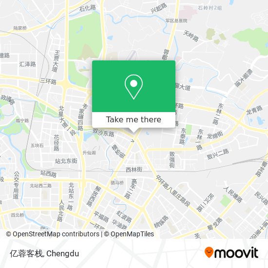 亿蓉客栈 map