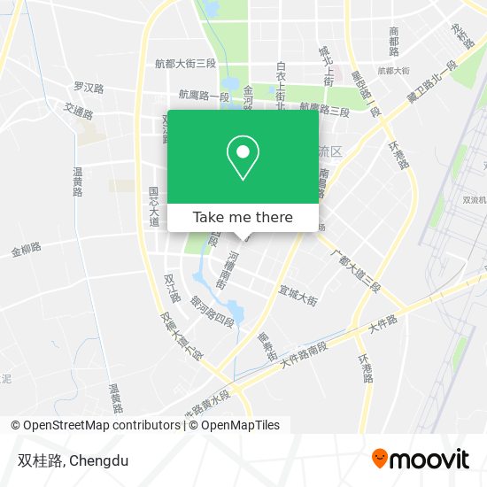 双桂路 map