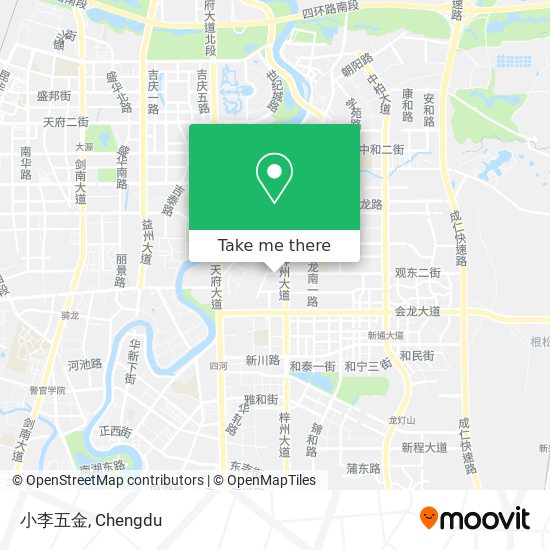 小李五金 map
