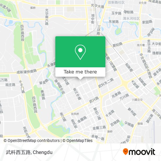 武科西五路 map