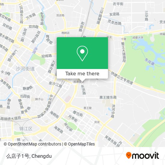 么店子1号 map