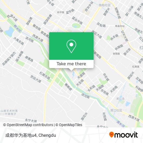 成都华为基地u4 map