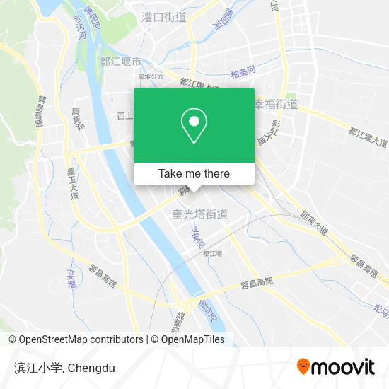 滨江小学 map