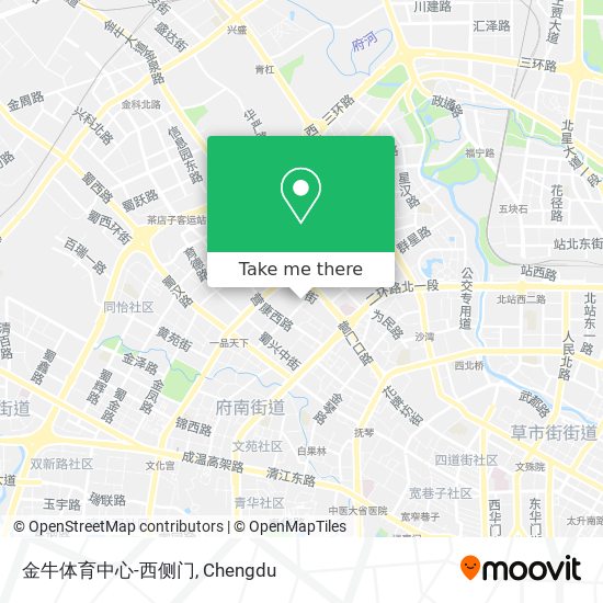 金牛体育中心-西侧门 map