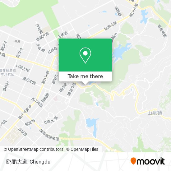 鸥鹏大道 map
