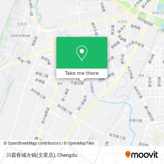 川霸香城火锅(文星店) map