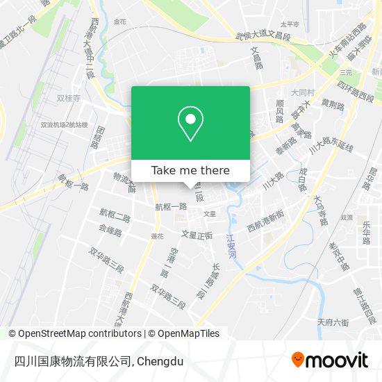 四川国康物流有限公司 map