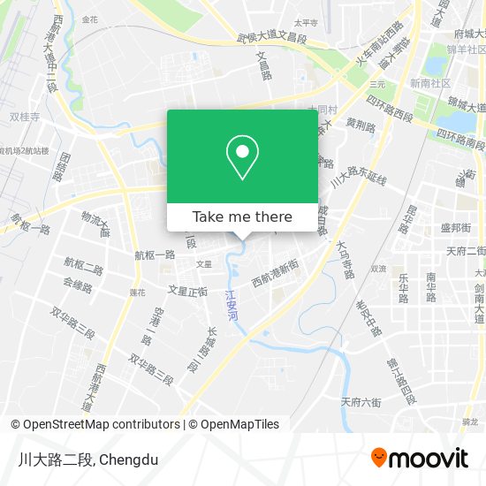 川大路二段 map