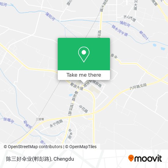 陈三好伞业(郫彭路) map