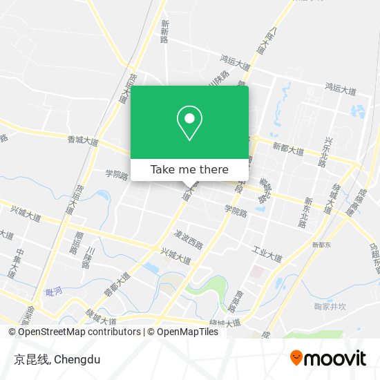 京昆线 map