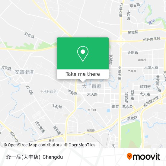 蓉一品(大丰店) map