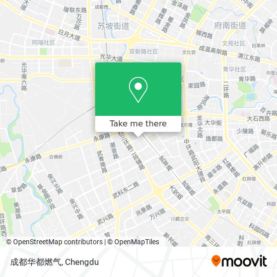 成都华都燃气 map